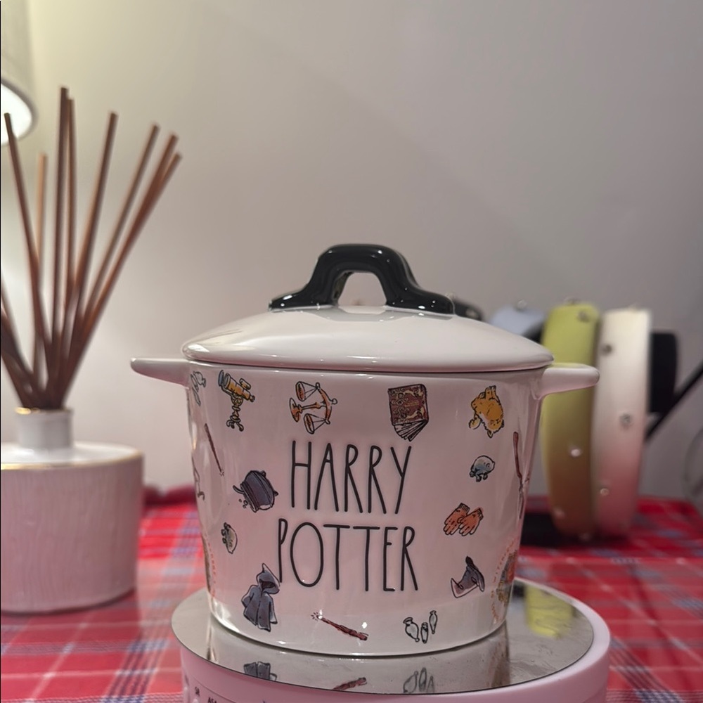 Rae Dunn Harry Potter Themed Ceramic Pot
